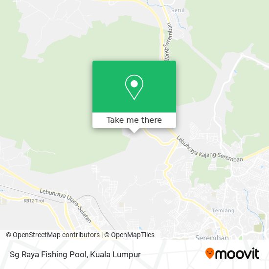 Peta Sg Raya Fishing Pool