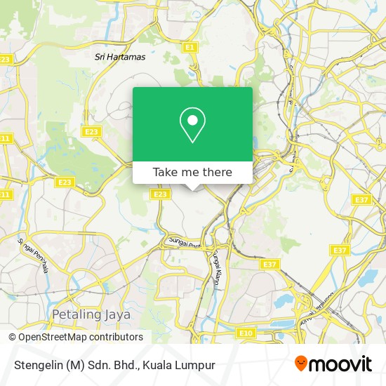 Stengelin (M) Sdn. Bhd. map