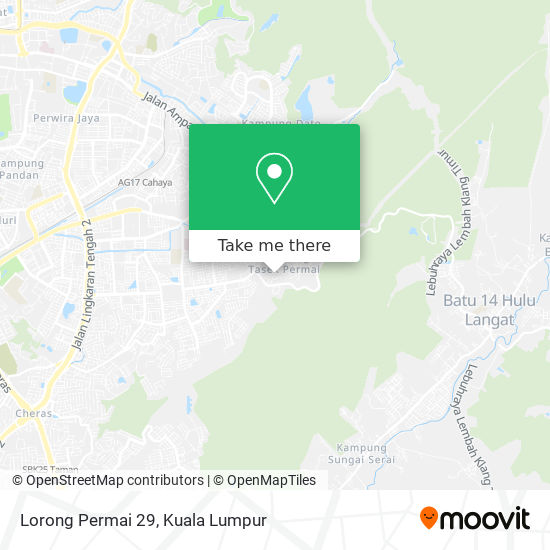 Lorong Permai 29 map