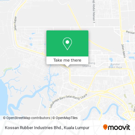 Kossan Rubber Industries Bhd. map