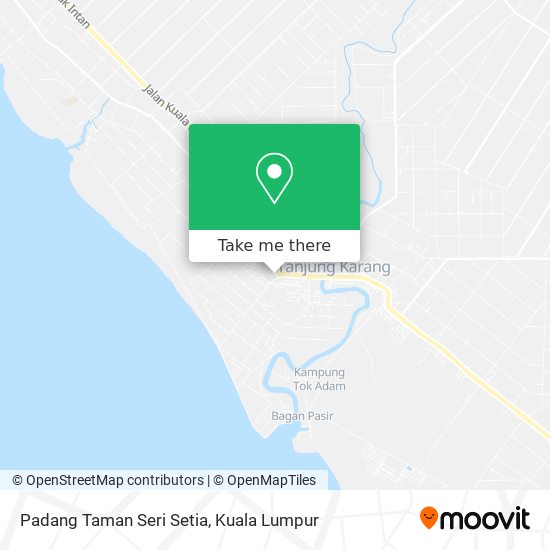 Peta Padang Taman Seri Setia