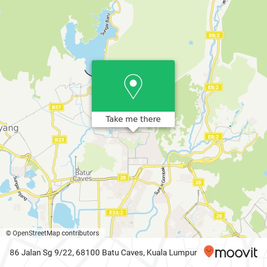 86 Jalan Sg 9 / 22, 68100 Batu Caves map