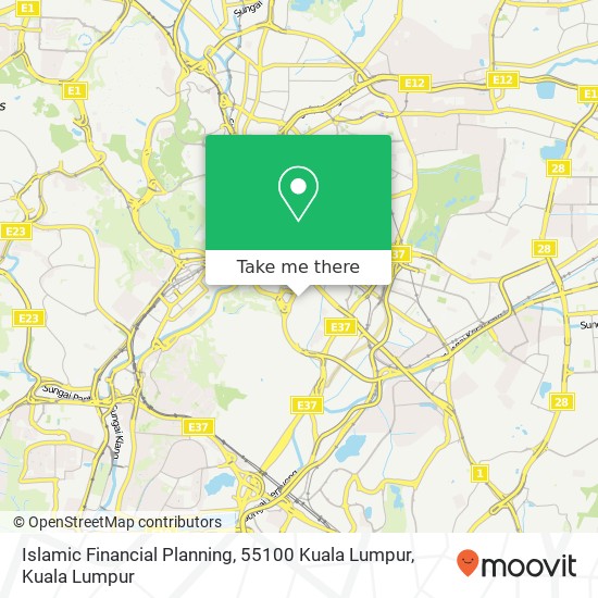 Islamic Financial Planning, 55100 Kuala Lumpur map