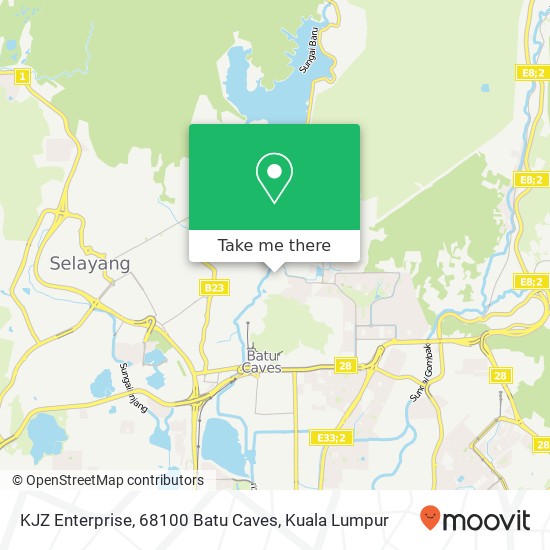 KJZ Enterprise, 68100 Batu Caves map