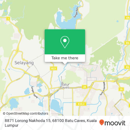 8871 Lorong Nakhoda 15, 68100 Batu Caves map