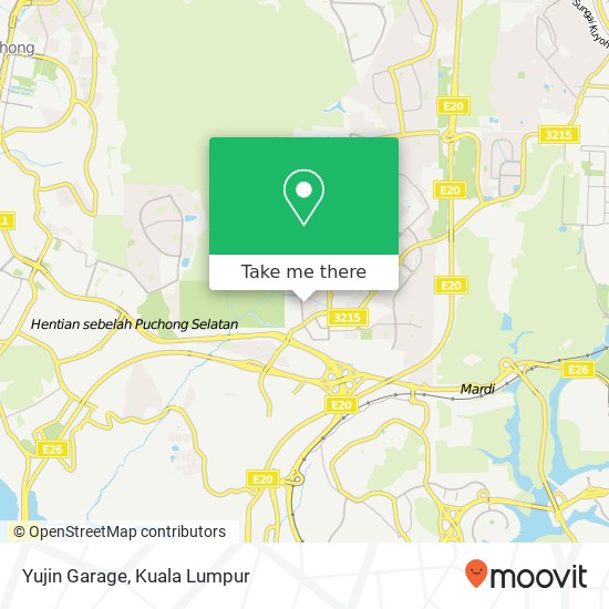 Yujin Garage, 5 Jalan KP 4 / 7 43300 Seri Kembangan map