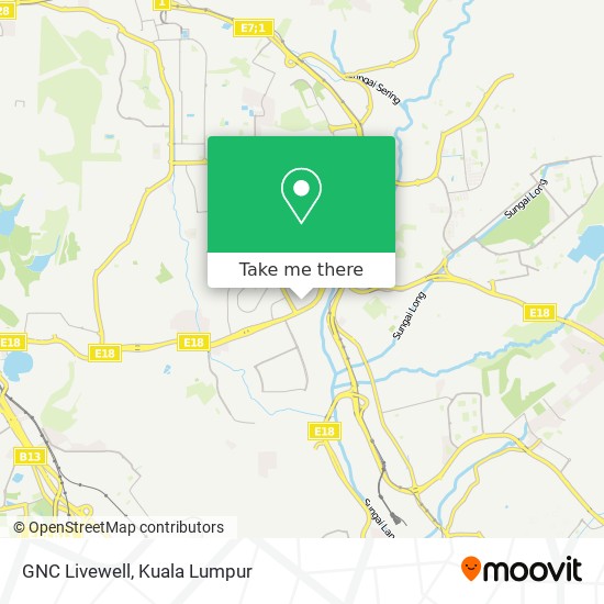 Peta GNC Livewell