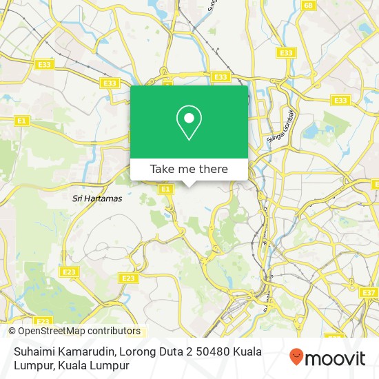 Suhaimi Kamarudin, Lorong Duta 2 50480 Kuala Lumpur map