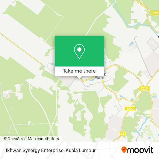 Ikhwan Synergy Enterprise map