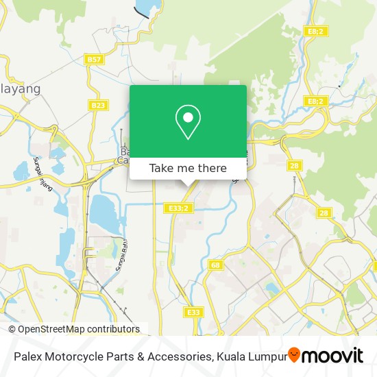 Palex Motorcycle Parts & Accessories map