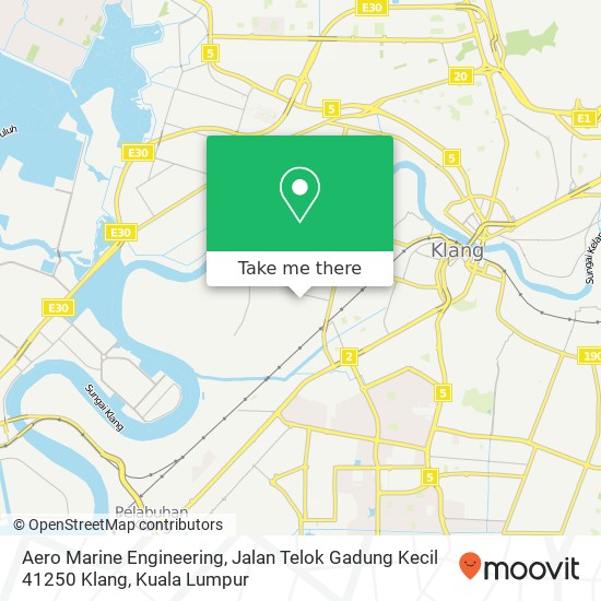 Aero Marine Engineering, Jalan Telok Gadung Kecil 41250 Klang map