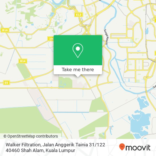Walker Filtration, Jalan Anggerik Tainia 31 / 122 40460 Shah Alam map