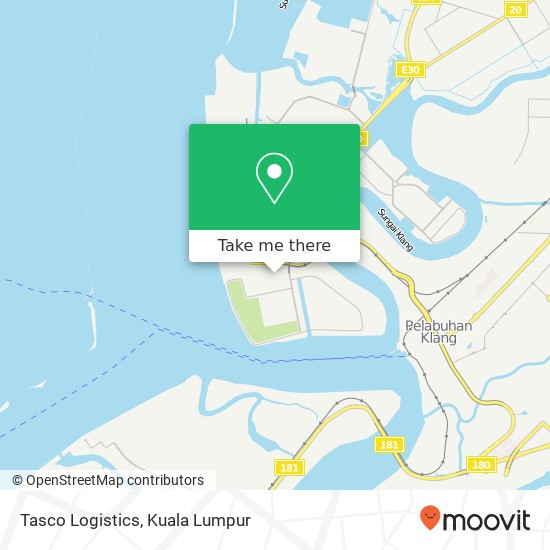 Tasco Logistics map