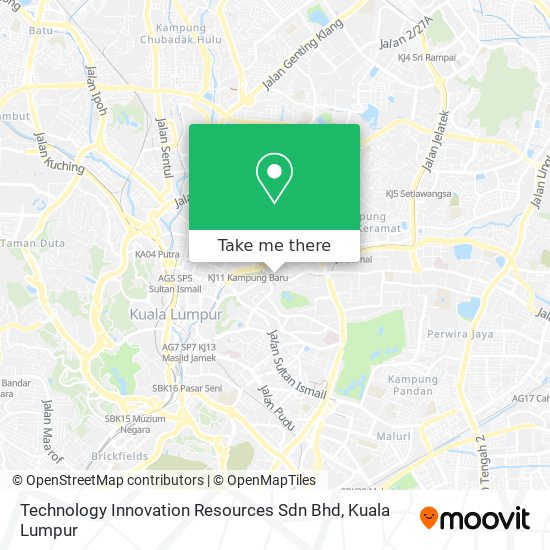 Technology Innovation Resources Sdn Bhd map