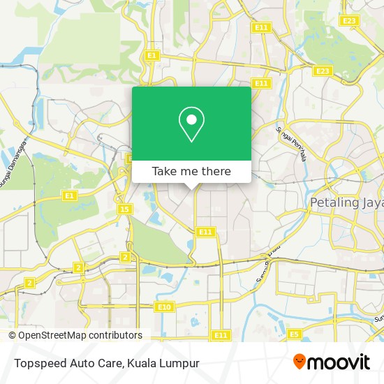 Topspeed Auto Care map