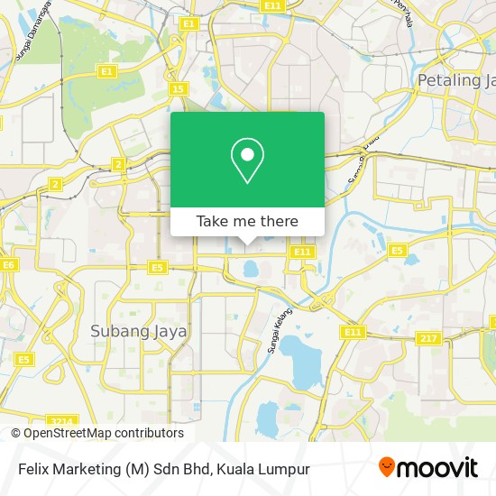 Felix Marketing (M) Sdn Bhd map