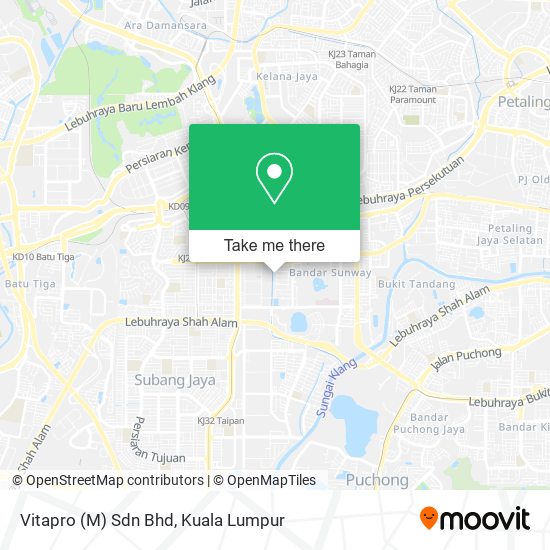 Vitapro (M) Sdn Bhd map