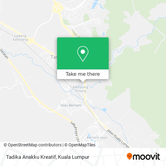 Tadika Anakku Kreatif map