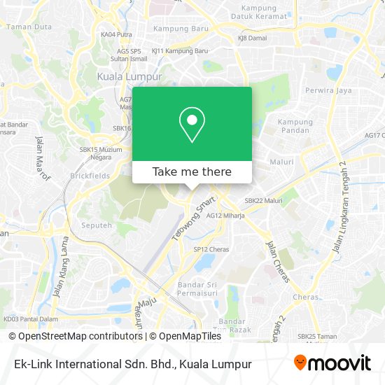 Ek-Link International Sdn. Bhd. map