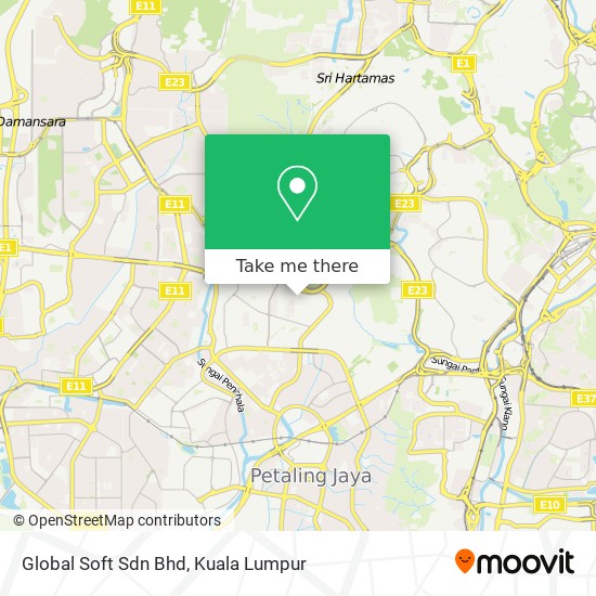 Global Soft Sdn Bhd map