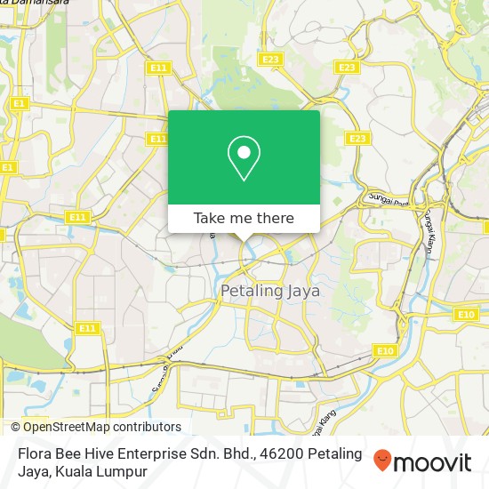 Peta Flora Bee Hive Enterprise Sdn. Bhd., 46200 Petaling Jaya