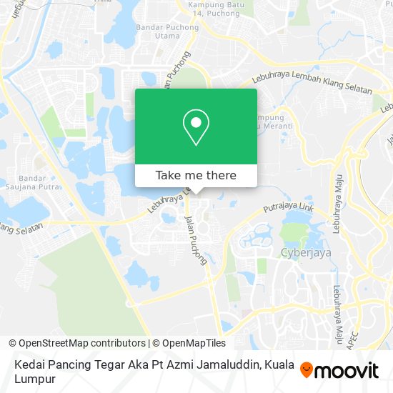Kedai Pancing Tegar Aka Pt Azmi Jamaluddin map