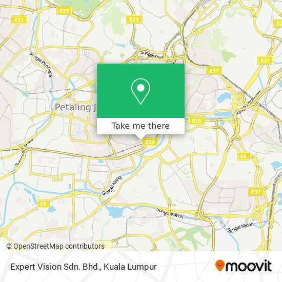 Expert Vision Sdn. Bhd. map