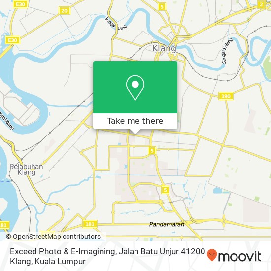 Exceed Photo & E-Imagining, Jalan Batu Unjur 41200 Klang map