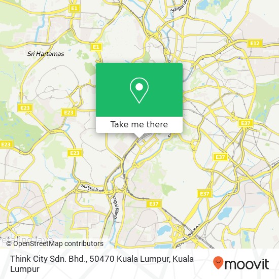 Think City Sdn. Bhd., 50470 Kuala Lumpur map