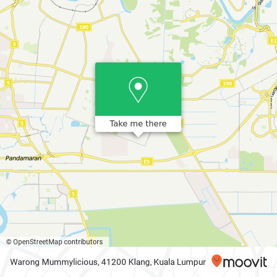 Warong Mummylicious, 41200 Klang map