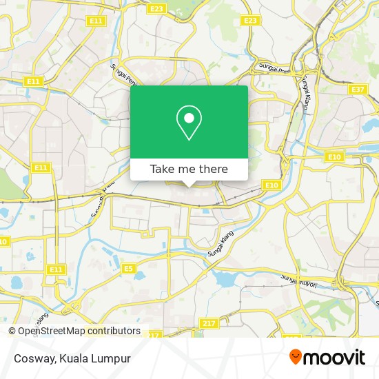 Cosway map