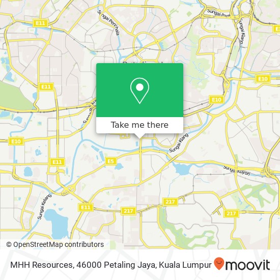 MHH Resources, 46000 Petaling Jaya map