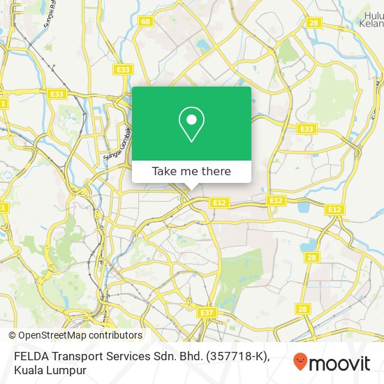 FELDA Transport Services Sdn. Bhd. (357718-K) map