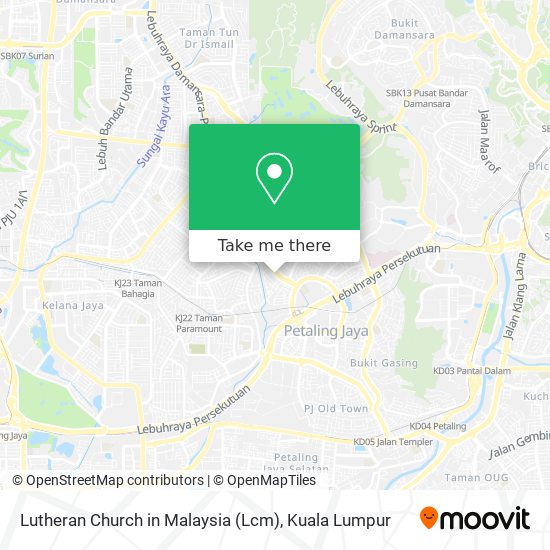 Lutheran Church in Malaysia (Lcm) map