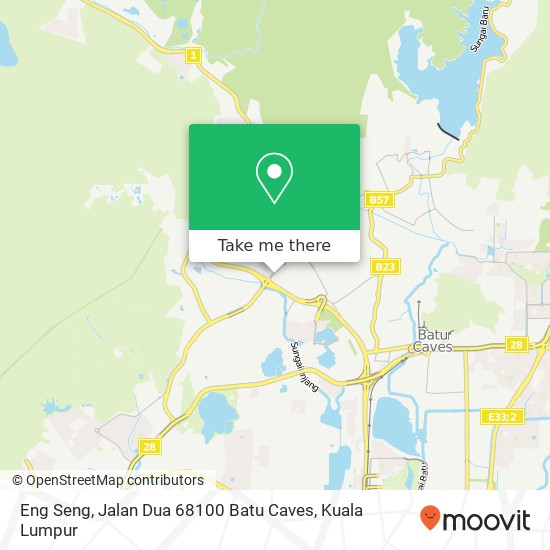 Eng Seng, Jalan Dua 68100 Batu Caves map