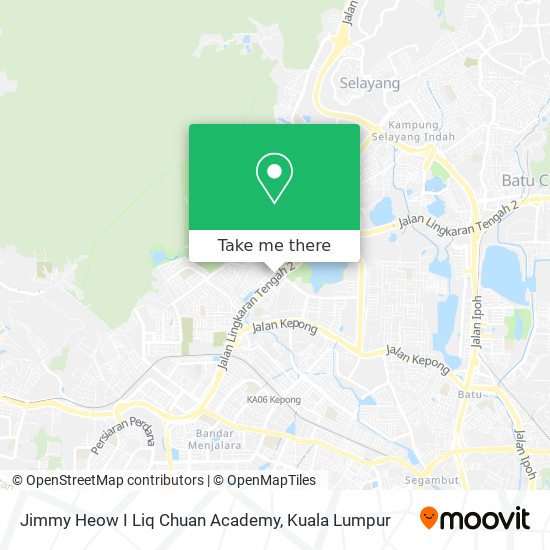 Jimmy Heow I Liq Chuan Academy map