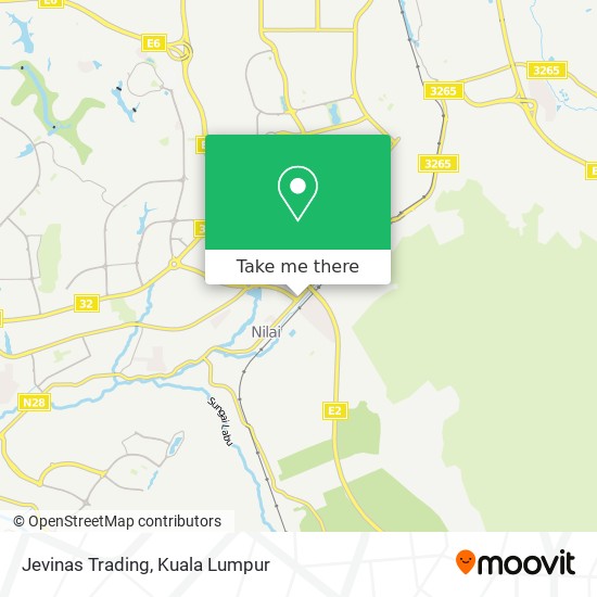 Jevinas Trading map