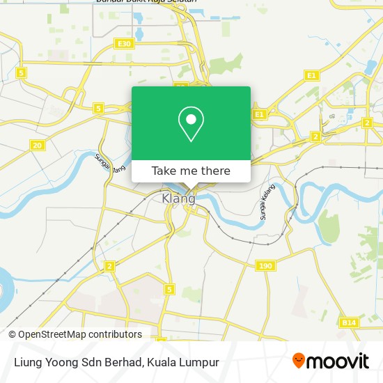 Liung Yoong Sdn Berhad map