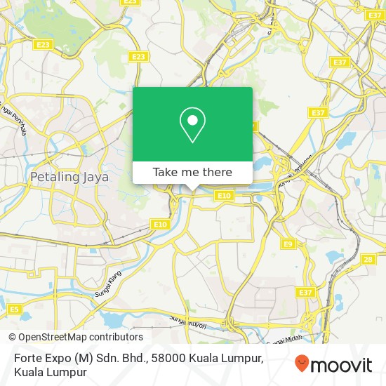 Forte Expo (M) Sdn. Bhd., 58000 Kuala Lumpur map