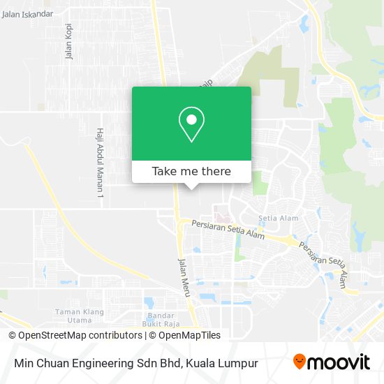 Min Chuan Engineering Sdn Bhd map