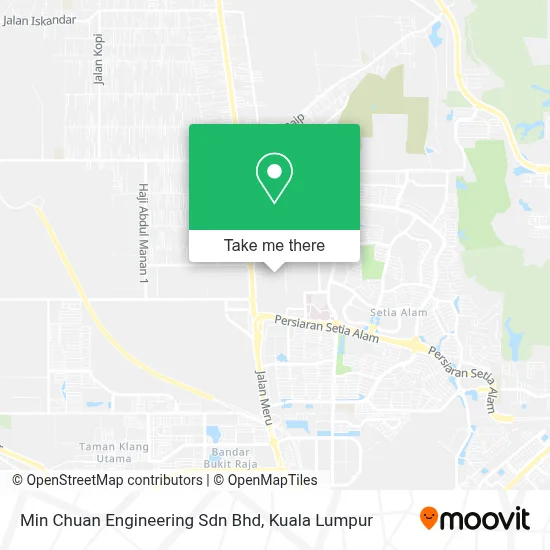 Min Chuan Engineering Sdn Bhd map