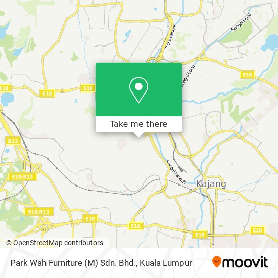 Peta Park Wah Furniture (M) Sdn. Bhd.