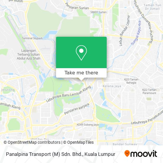 Panalpina Transport (M) Sdn. Bhd. map