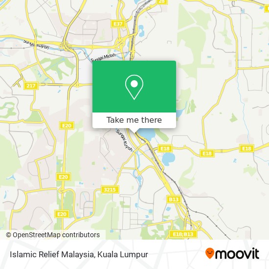 Islamic Relief Malaysia map