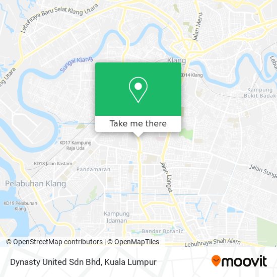 Dynasty United Sdn Bhd map