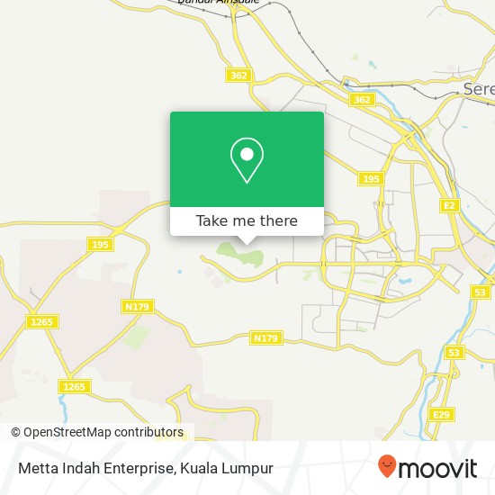 Peta Metta Indah Enterprise, 48 Jalan RK 3 / 10 70300 Rasah