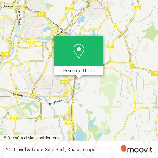 YC Travel & Tours Sdn. Bhd. map