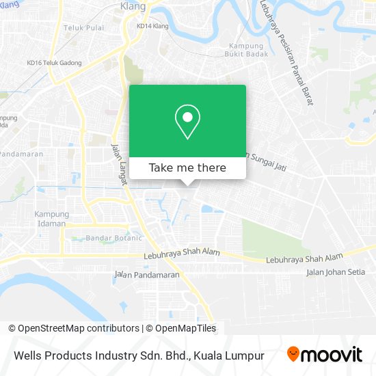 Wells Products Industry Sdn. Bhd. map