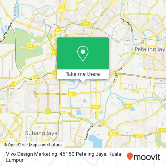 Peta Vivo Design Marketing, 46150 Petaling Jaya