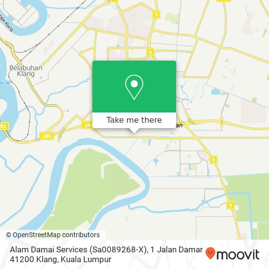 Alam Damai Services (Sa0089268-X), 1 Jalan Damar 41200 Klang map